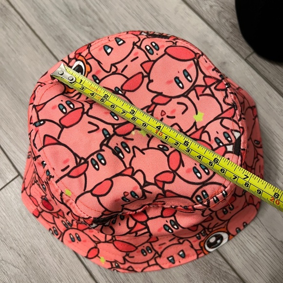 Mario brothers Kirby bucket hat, pink, unisex - Picture 9 of 9